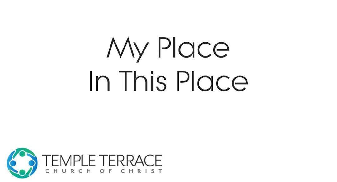 My Place in This Place